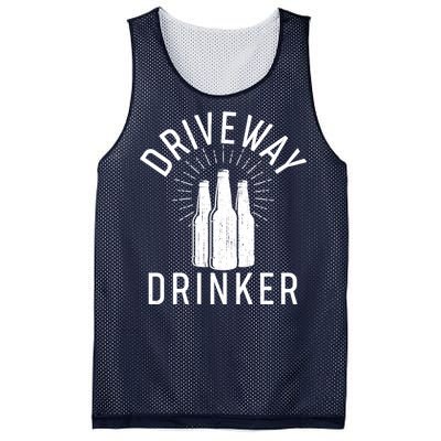 Vintage Driveway Drinker Mesh Reversible Basketball Jersey Tank