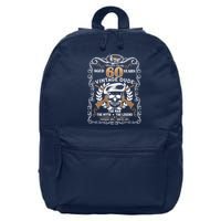 Vintage Dude Aged 60 Years Man Myth Legend 60th Birthday 16 in Basic Backpack