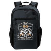 Vintage Dude Aged 90 Years Man Myth Legend 90th Birthday  Backpack
