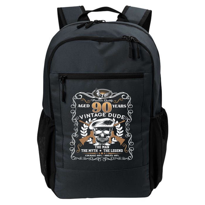 Vintage Dude Aged 90 Years Man Myth Legend 90th Birthday  Backpack