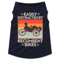 Vintage Easily Distracted By Recumbent Bikes Doggie Tank