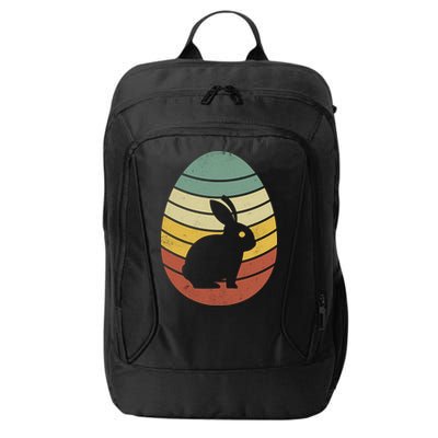 Vintage Easter Bunny Egg City Backpack