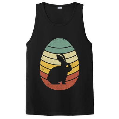 Vintage Easter Bunny Egg PosiCharge Competitor Tank