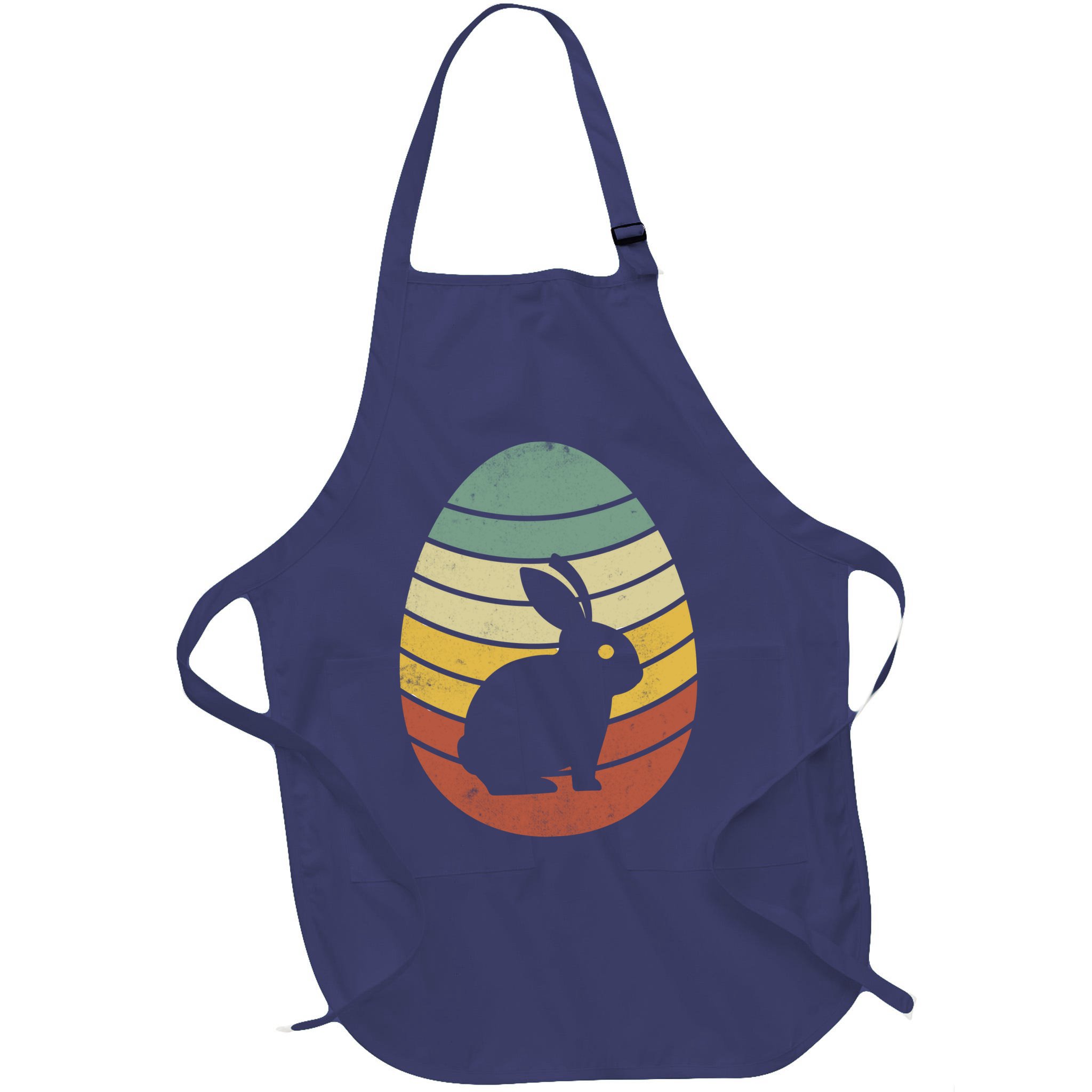 Vintage Easter Bunny Egg Apron