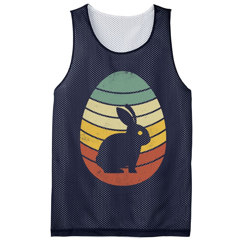 Vintage Easter Bunny Egg Mesh Reversible Basketball Jersey Tank