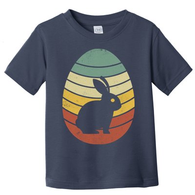 Vintage Easter Bunny Egg Toddler T-Shirt