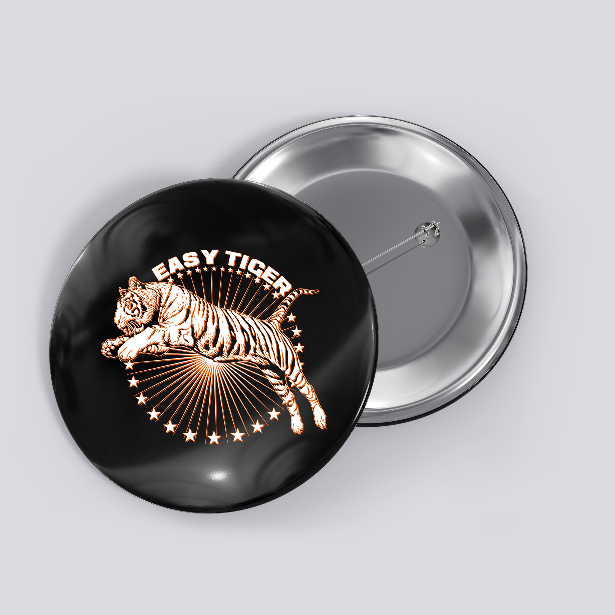 Vintage Easy Tiger Button