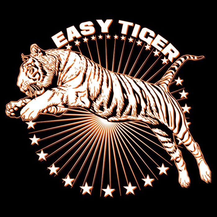 Vintage Easy Tiger Button