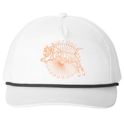 Vintage Easy Tiger Snapback Five-Panel Rope Hat