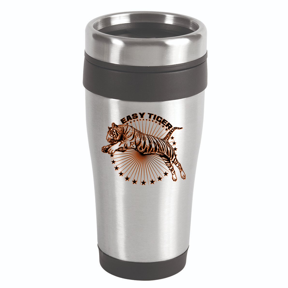 Vintage Easy Tiger 16oz Travel Tumbler