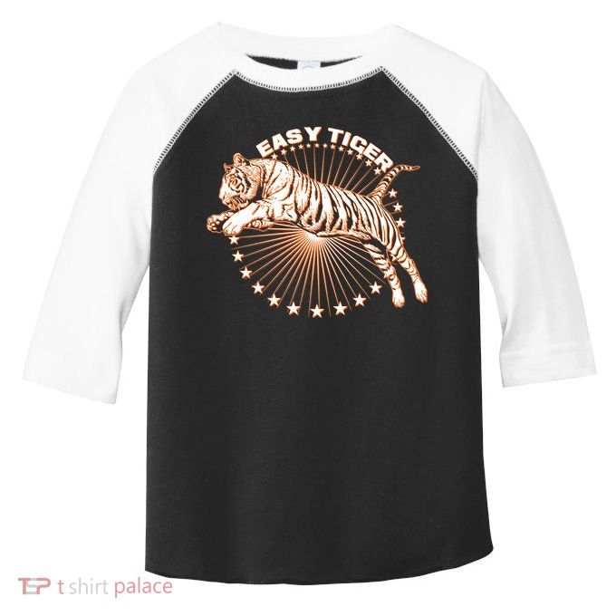 Vintage Easy Tiger Toddler Fine Jersey T-Shirt