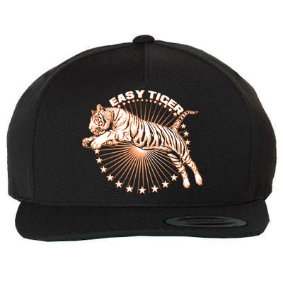 Vintage Easy Tiger Wool Snapback Cap