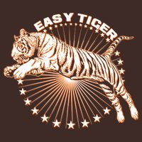 Vintage Easy Tiger Poster