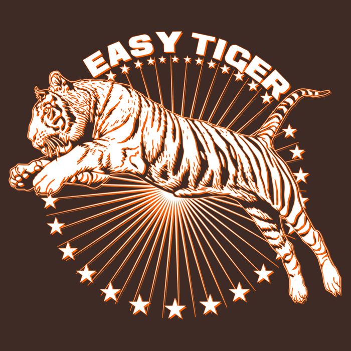 Vintage Easy Tiger Poster