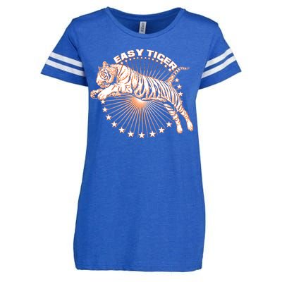 Vintage Easy Tiger Enza Ladies Jersey Football T-Shirt