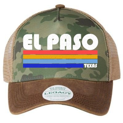 Vintage El Paso Texas  Legacy Tie Dye Trucker Hat
