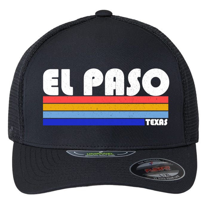 Vintage El Paso Texas  Flexfit Unipanel Trucker Cap