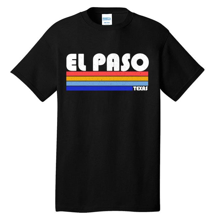 Vintage El Paso Texas  Tall T-Shirt