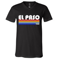 Vintage El Paso Texas  V-Neck T-Shirt