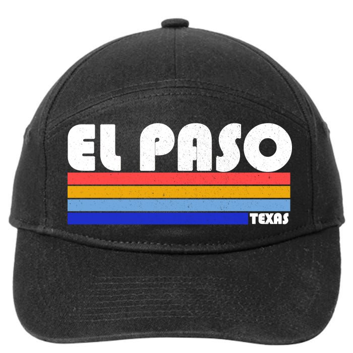 Vintage El Paso Texas  7-Panel Snapback Hat