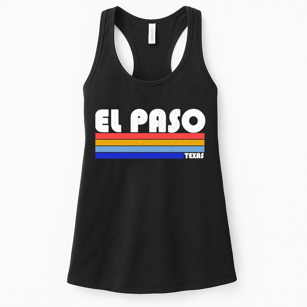 Vintage El Paso Texas  Womens Tank Top