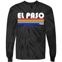 Vintage El Paso Texas  Tie-Dye Long Sleeve Shirt