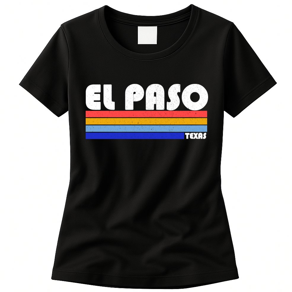 Vintage El Paso Texas  Womens T-Shirt