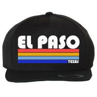 Vintage El Paso Texas  Wool Snapback Cap