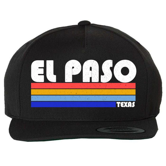 Vintage El Paso Texas  Wool Snapback Cap