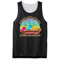  Vintage Every Little Thing Is Gonna Be Alright Birds Mesh Reversible Basketball Jersey Tank