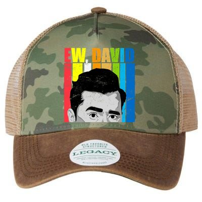 Vintage Ew David Funny Legacy Tie Dye Trucker Hat