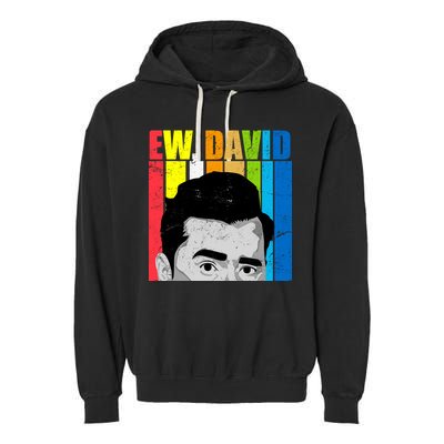 Vintage Ew David Funny Garment-Dyed Fleece Hoodie
