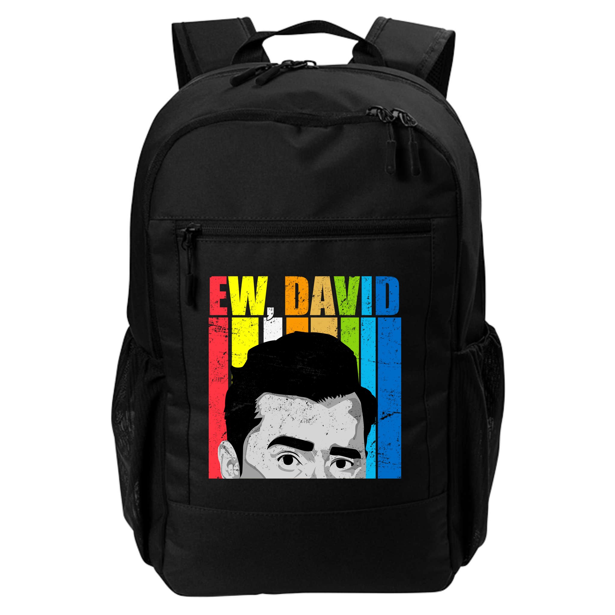 Vintage Ew David Funny Backpack