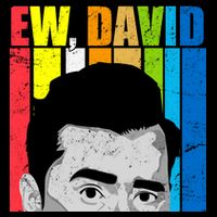 Vintage Ew David Funny Button