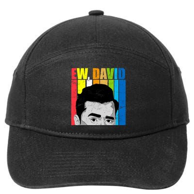 Vintage Ew David Funny 7-Panel Snapback Hat