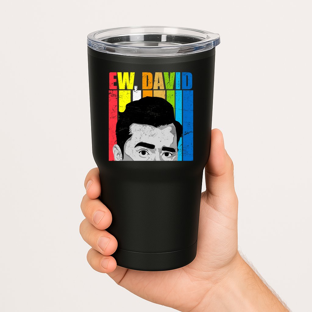 Vintage Ew David Funny Tumbler
