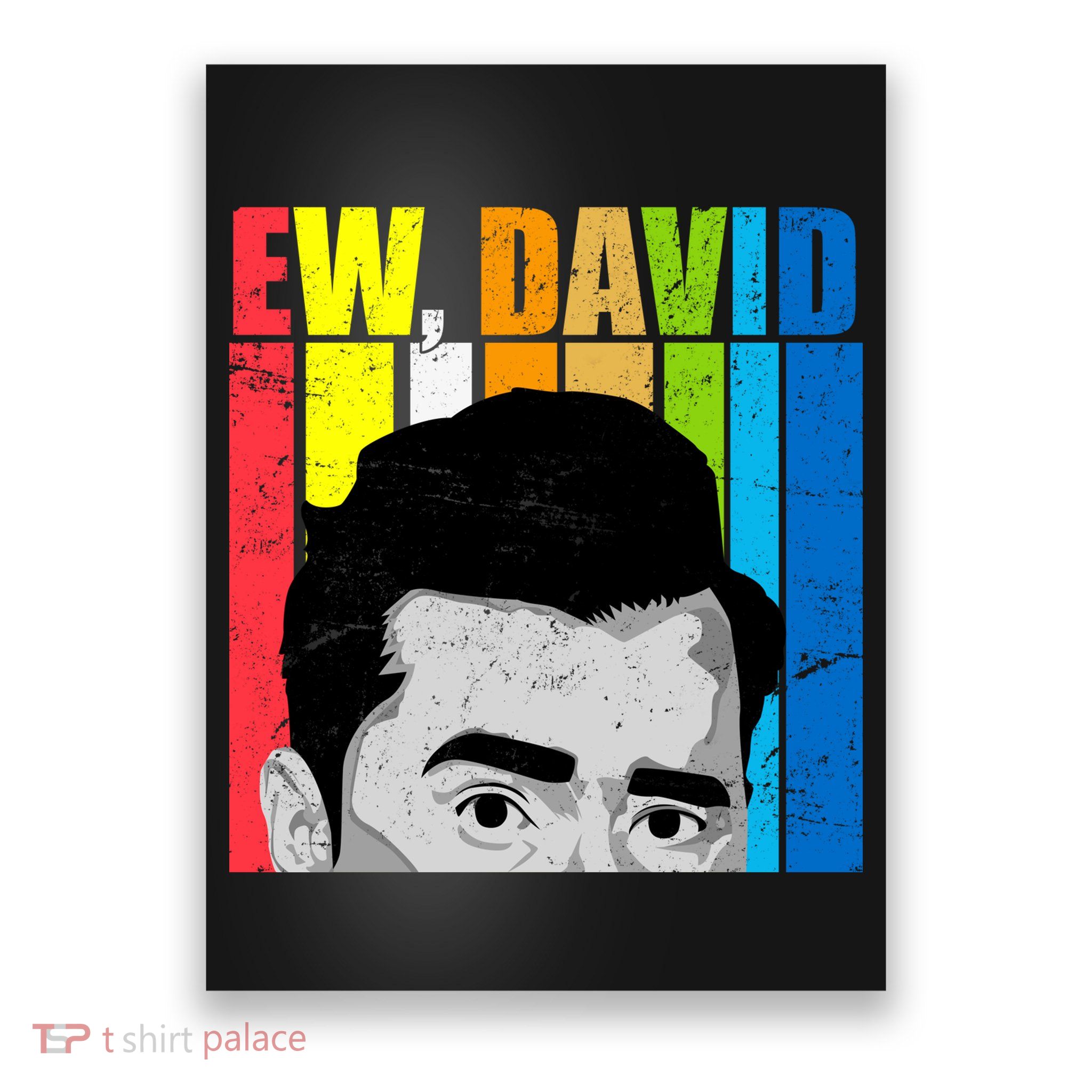 Vintage Ew David Funny Poster