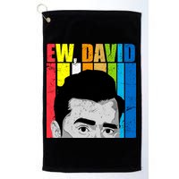 Vintage Ew David Funny Golf Towel