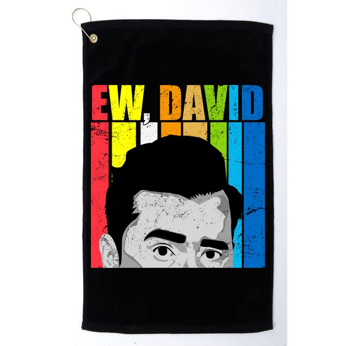 Vintage Ew David Funny Golf Towel