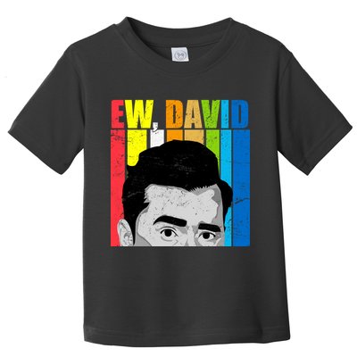 Vintage Ew David Funny Toddler T-Shirt