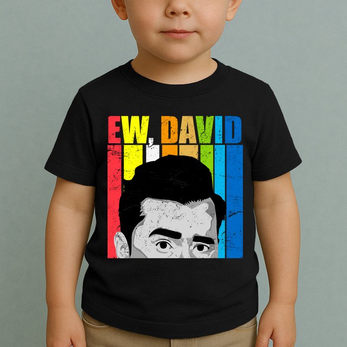 Vintage Ew David Funny Toddler T-Shirt