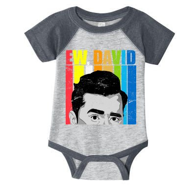 Vintage Ew David Funny Infant Baby Jersey Bodysuit