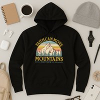 Vintage Faith Can Move Mountains Matthew 17:20 Hoodie