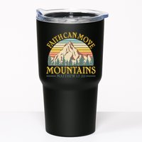 Vintage Faith Can Move Mountains Matthew 17:20 Tumbler