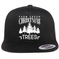 Vintage Farm Fresh Christmas Trees Flatbill Hat