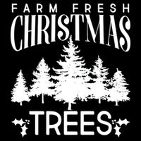 Vintage Farm Fresh Christmas Trees Flatbill Hat