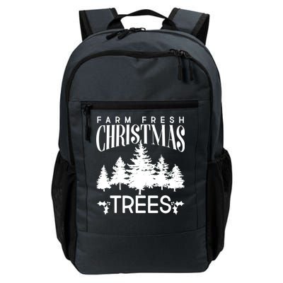 Vintage Farm Fresh Christmas Trees Daily Commute Backpack