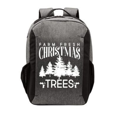 Vintage Farm Fresh Christmas Trees Vector Backpack