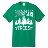 Vintage Farm Fresh Christmas Trees Tall T-Shirt