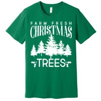 Vintage Farm Fresh Christmas Trees Premium T-Shirt